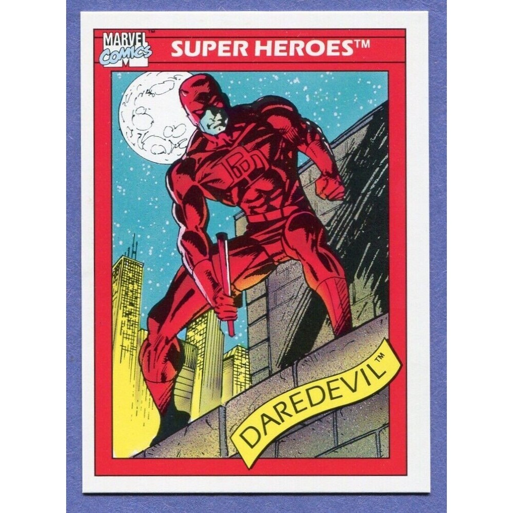 1990 Marvel Universe Card - #4 Daredevil